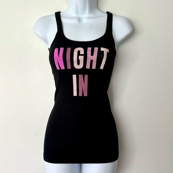 • Express • “Night In” Ribbed Sleep Tank - Picture 7 of 8